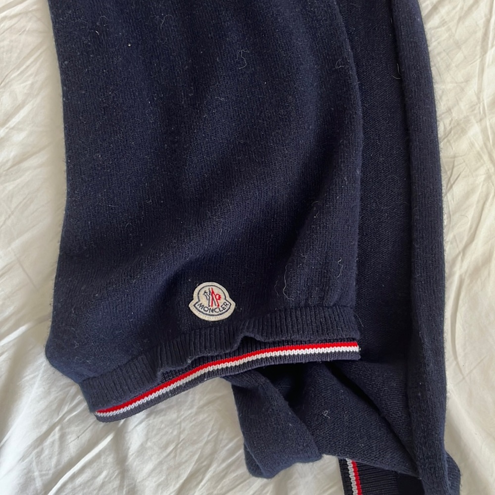 Moncler wool scarf for men and women